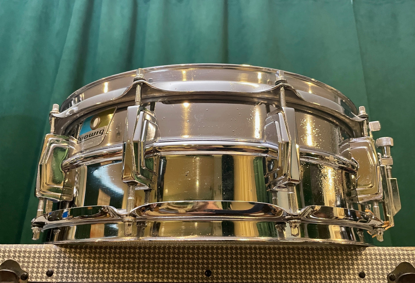 1970s Ludwig LM400 5x14 Supraphonic Snare Drum