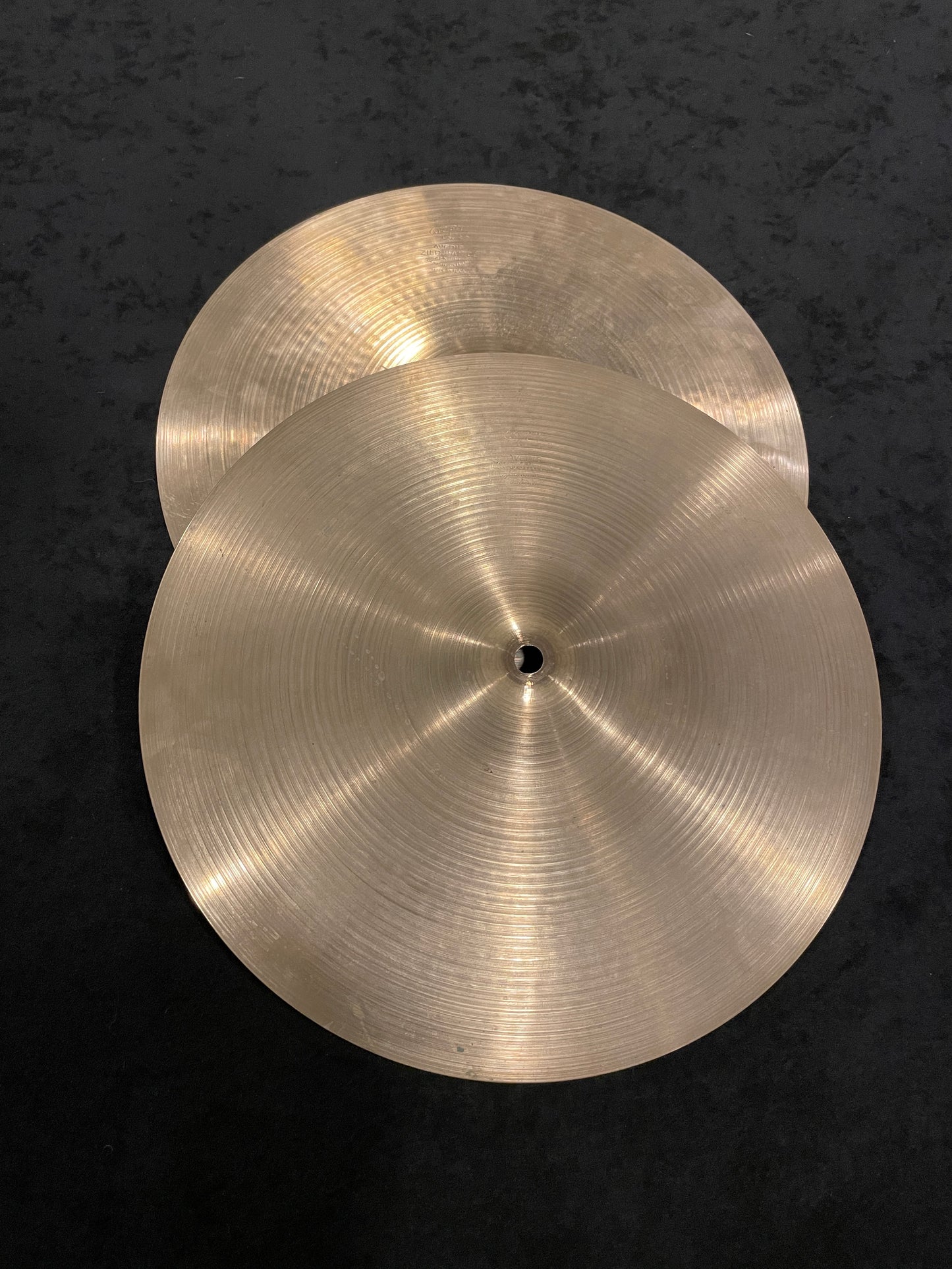14" Zildjian A 1960s New Beat Hi-Hat Cymbal Pair 850g/1220g #861
