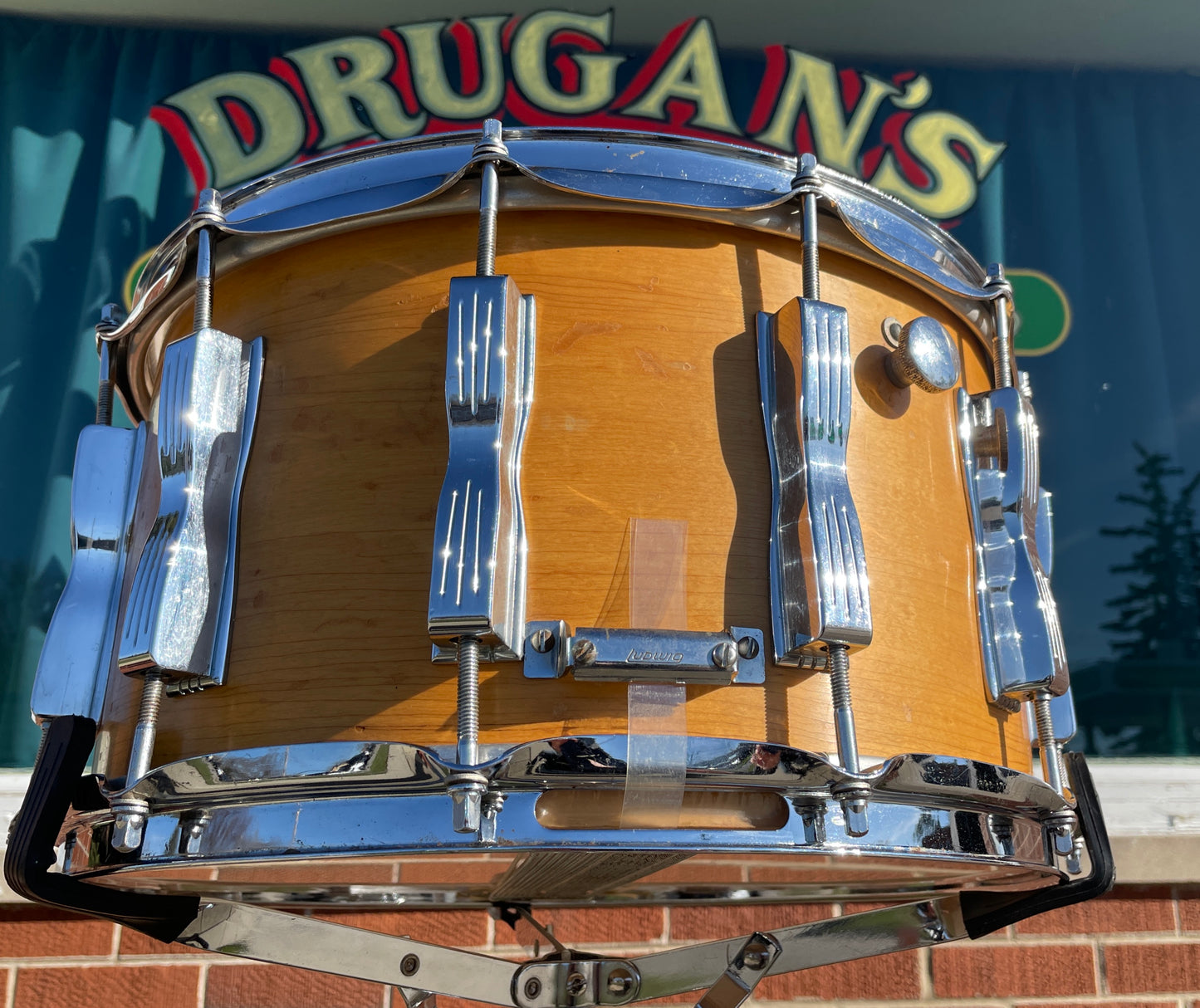 1979-1980 Ludwig 8x14 Coliseum Snare Drum Thermogloss 12-Lug