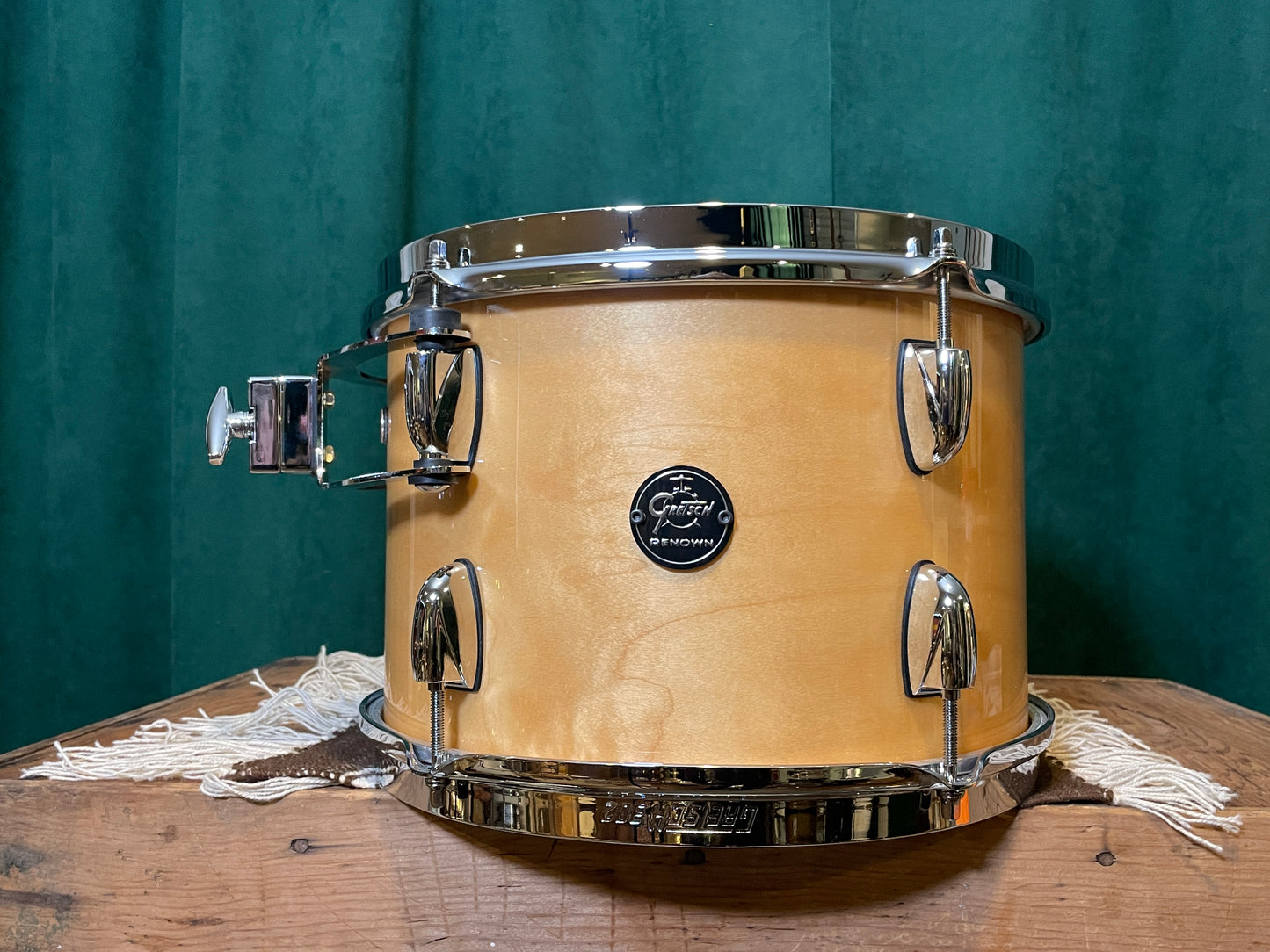 Gretsch Renown 8x12 Tom Drum Single Gloss Natural