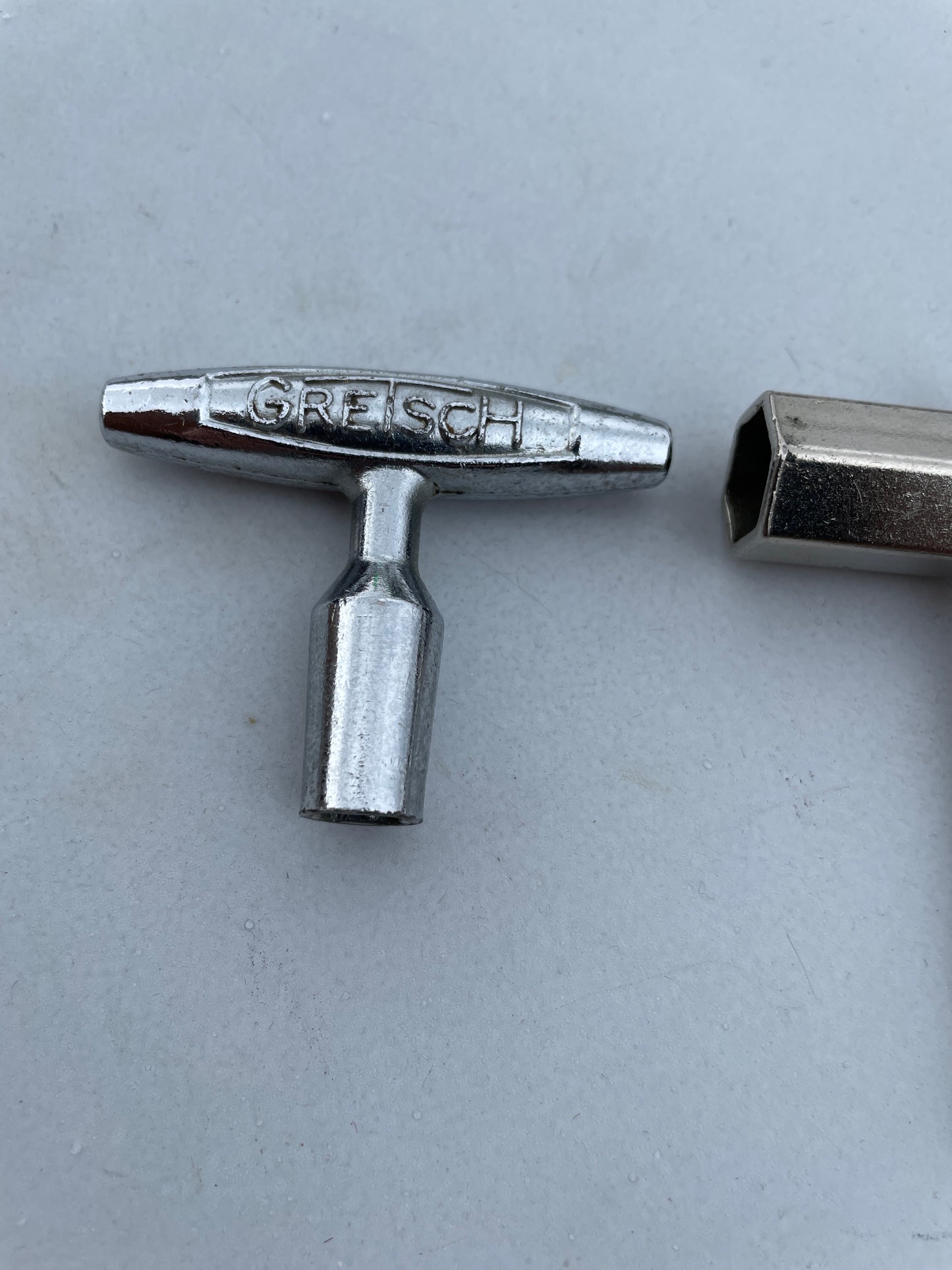 Vintage 1960s Gretsch Drum Tuning Key & Rail Consolette Hex Wrench Key