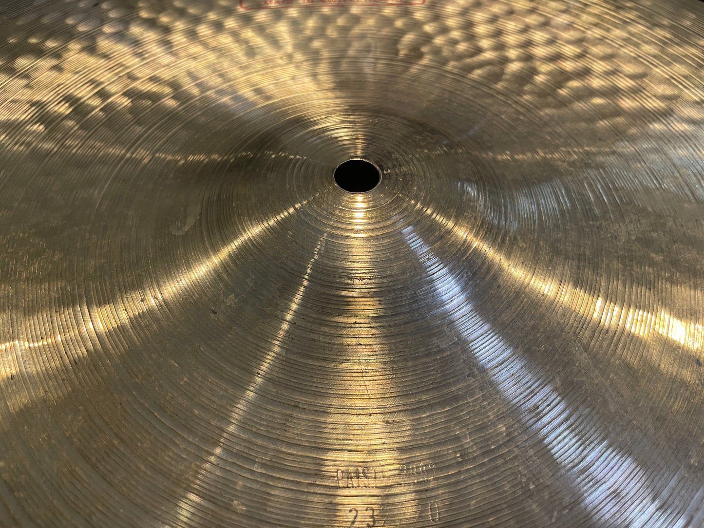 20" Paiste 1980s 2002 Ride Cymbal 2350g