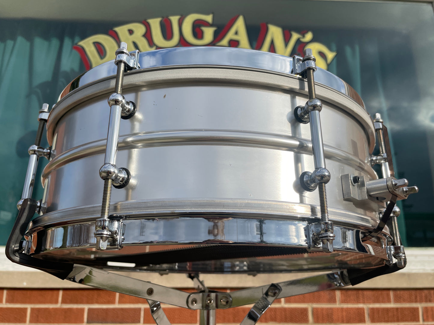 1960s Ludwig 5x14 Acrolite Snare Drum w/ P86 Millennium Throw-Off & Tube Lug Upgrades
