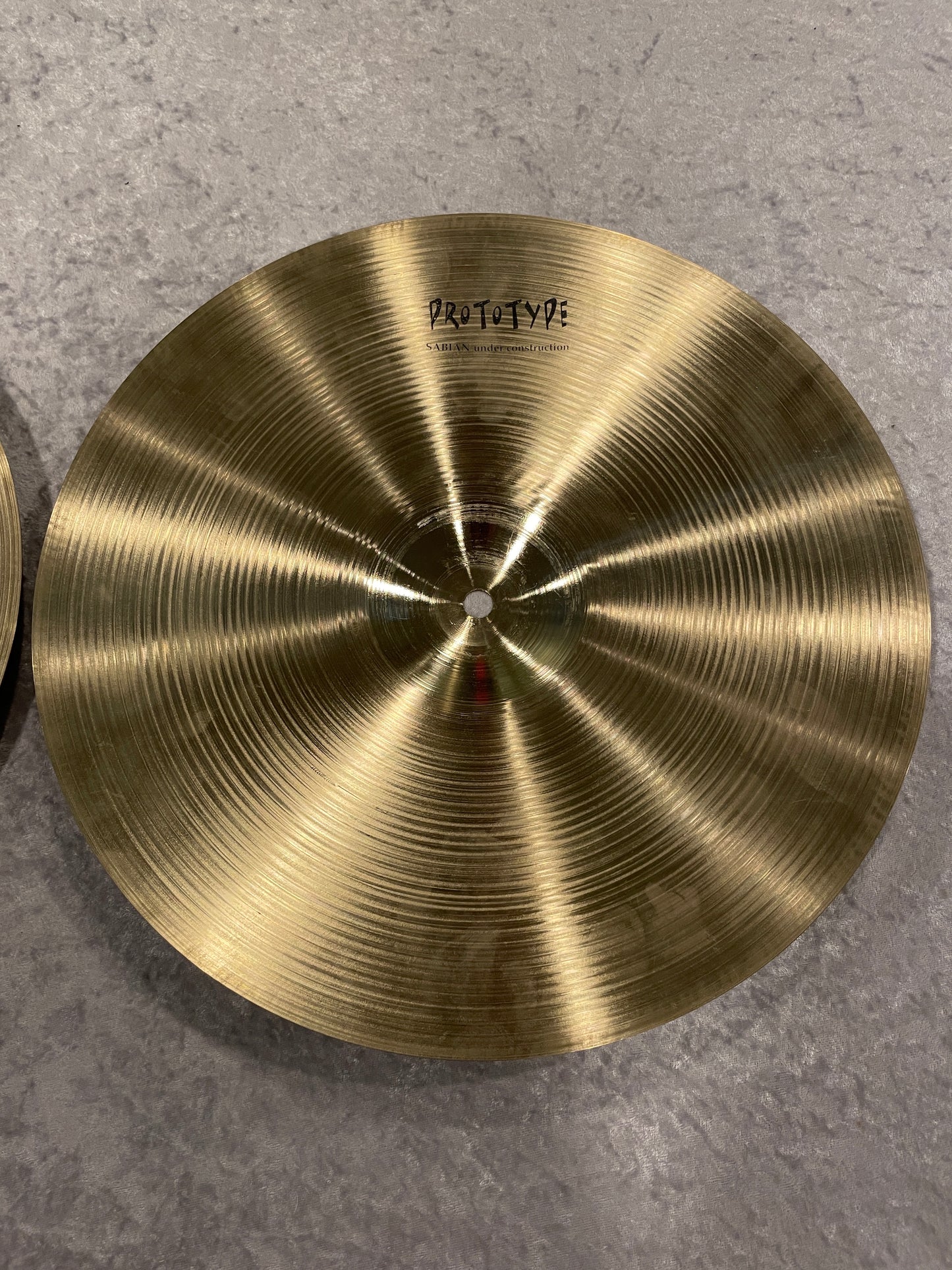 14" Sabian Prototype Hi-Hat Pair 854g/1100g