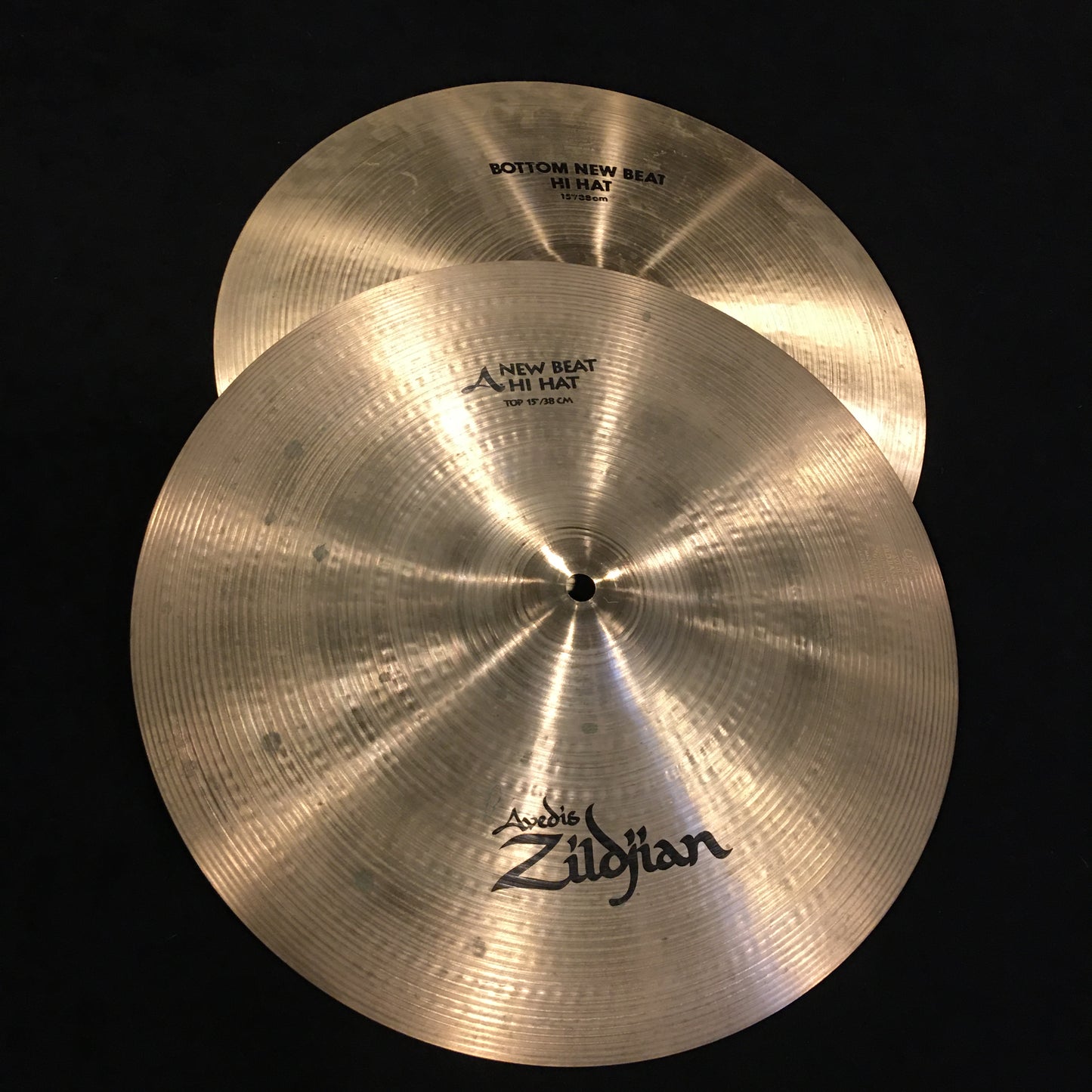 15" Zildjian New Beat Hi-Hat Cymbals 1094g/1520g