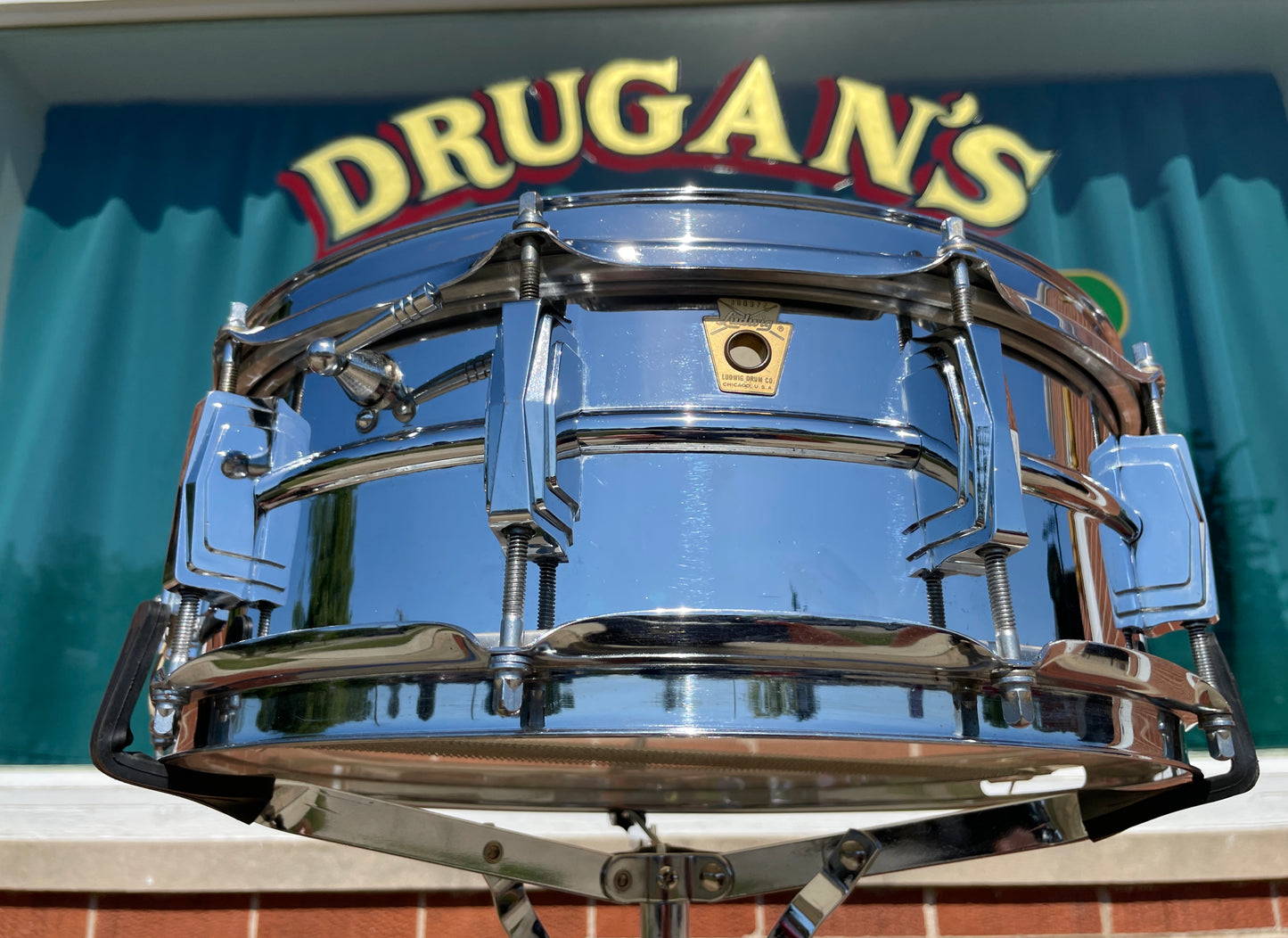 1960s Ludwig 5x14 LM400 Supraphonic Snare Drum