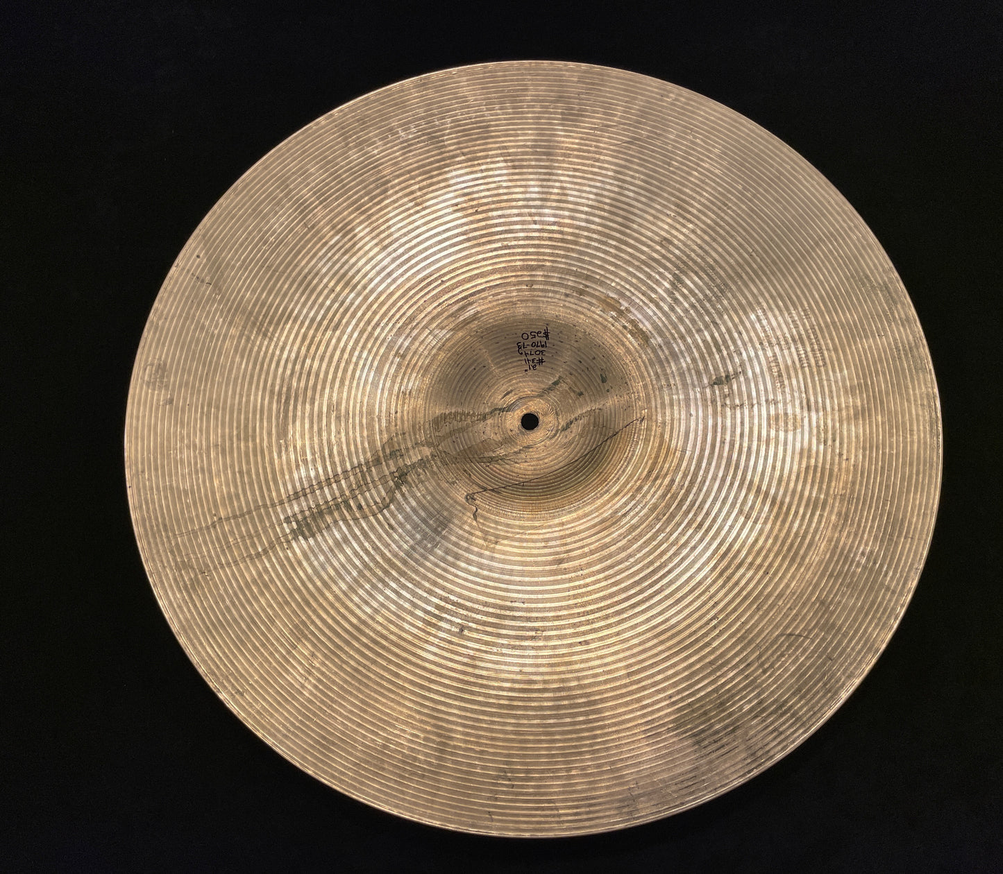 21" Zildjian A 1970s Ride Cymbal Special Selection 3074g #341 *Video Demo*