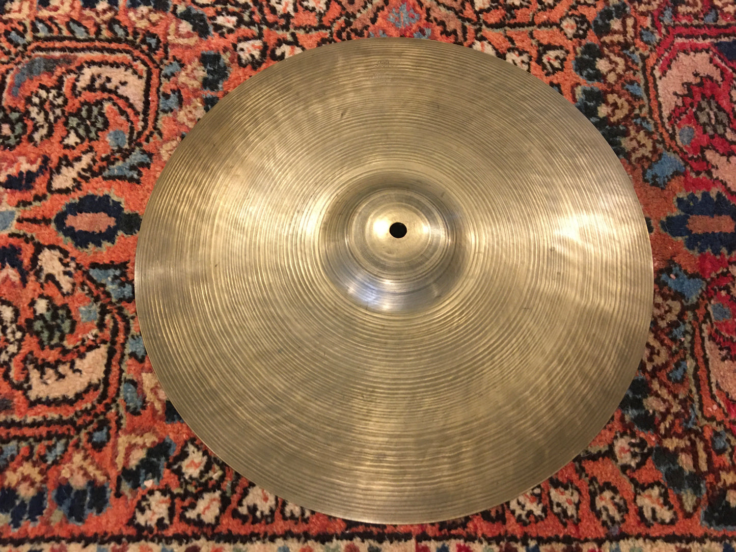 14" Zildjian A 1929-40 1st Stamp Small Ride / Single Hi-Hat Cymbal 1176g #154 *Sound File*