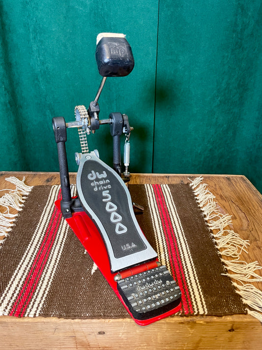 DW 5000 AD3 Double Chain Single Bass Drum Pedal DWCP5000AD3 Drum Workshop