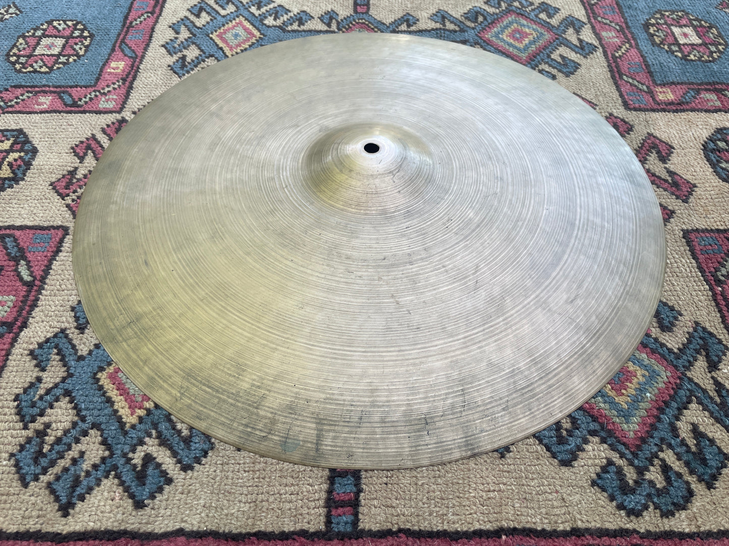 17" Zildjian A 1940s-1950s Trans Stamp Crash Cymbal 1040g #822 *Video Demo*