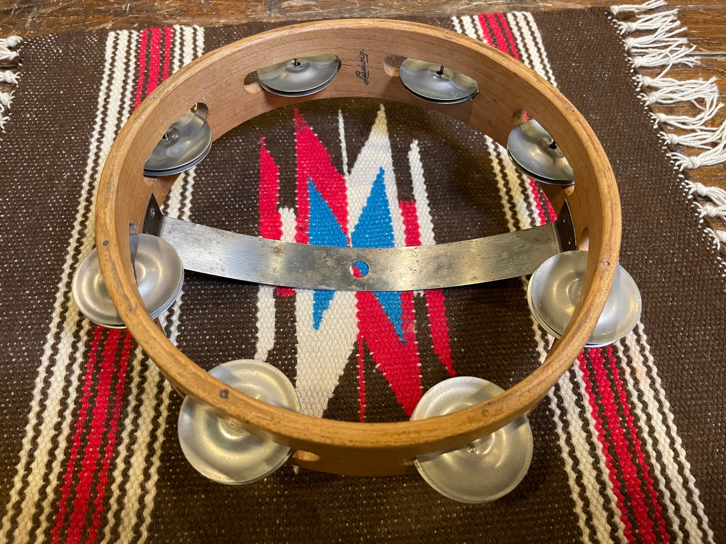 1960s Ludwig No. 88 Hi-Hat Sock Jingle Tambourine