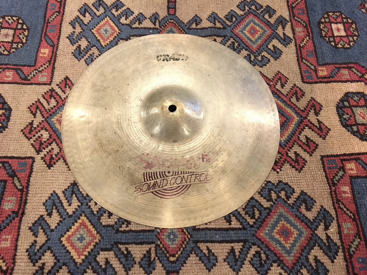 14" Sabian HH Sound Control Red Label Crash / Splash Cymbal 620g *Sound File*