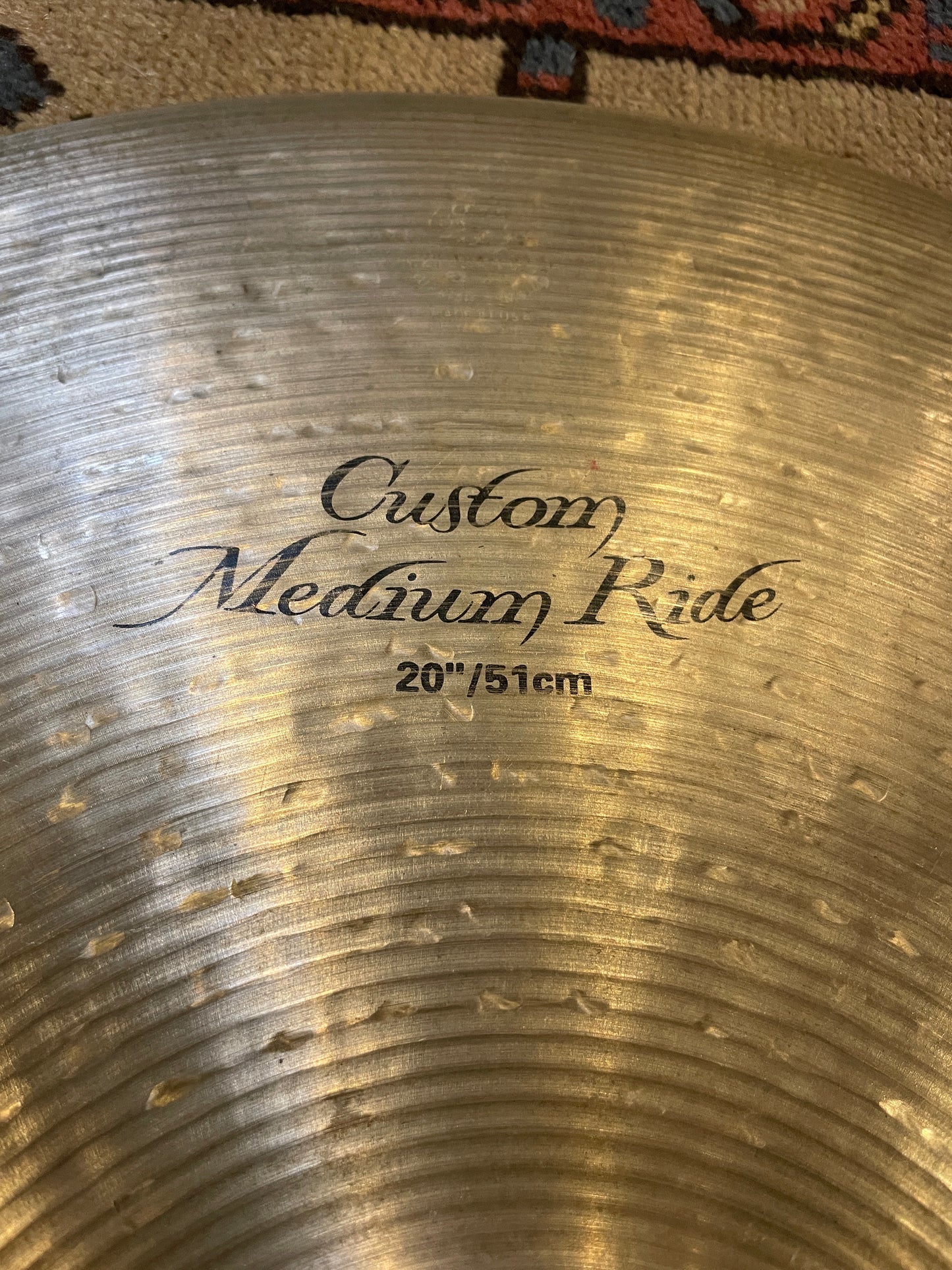 20" Zildjian K Custom Medium Ride Cymbal K0854 2516g *Video Demo*