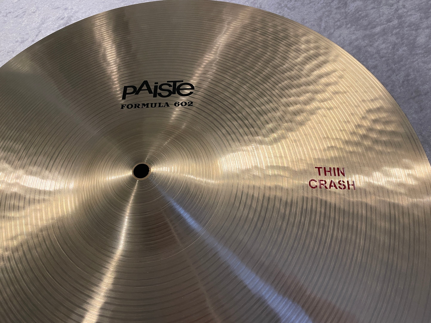 19" Paiste 602 Classic Thin Crash Cymbal 1592g