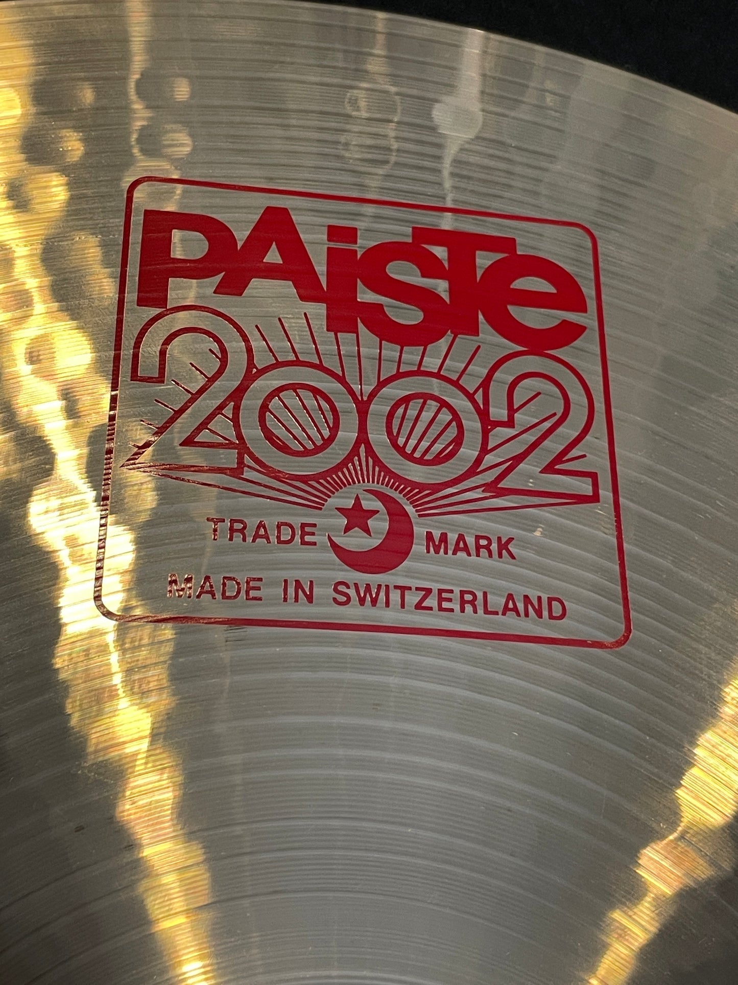 19" Paiste 2002 Crash Cymbal 1678g