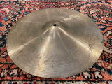 14" Zildjian A 1940s-50s Trans Stamp Hi-Hat Single Cymbal 667g #735 *Video Demo*
