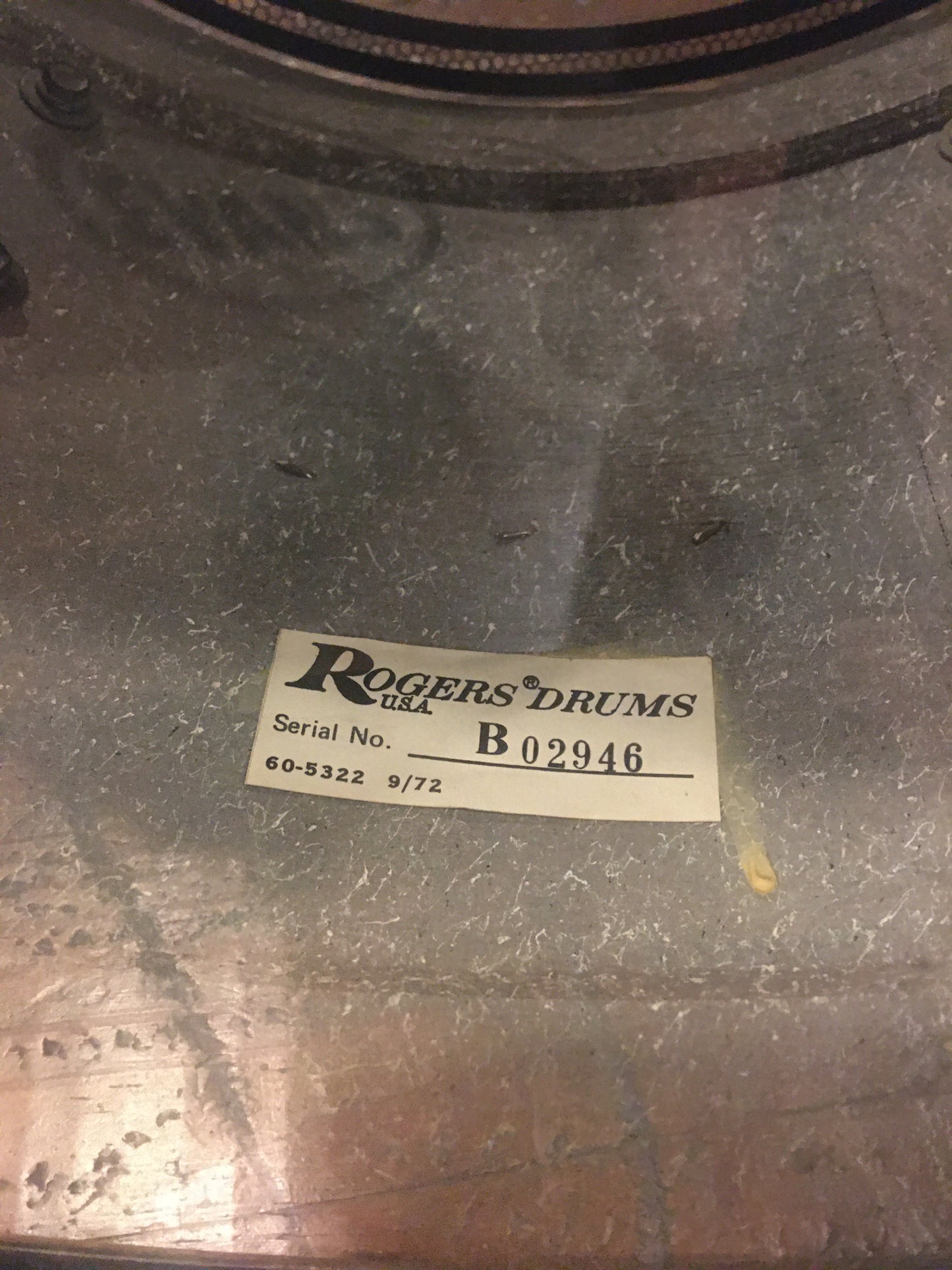 1970s Rogers 8x12 Koa Single Tom Drum - Swivomatic