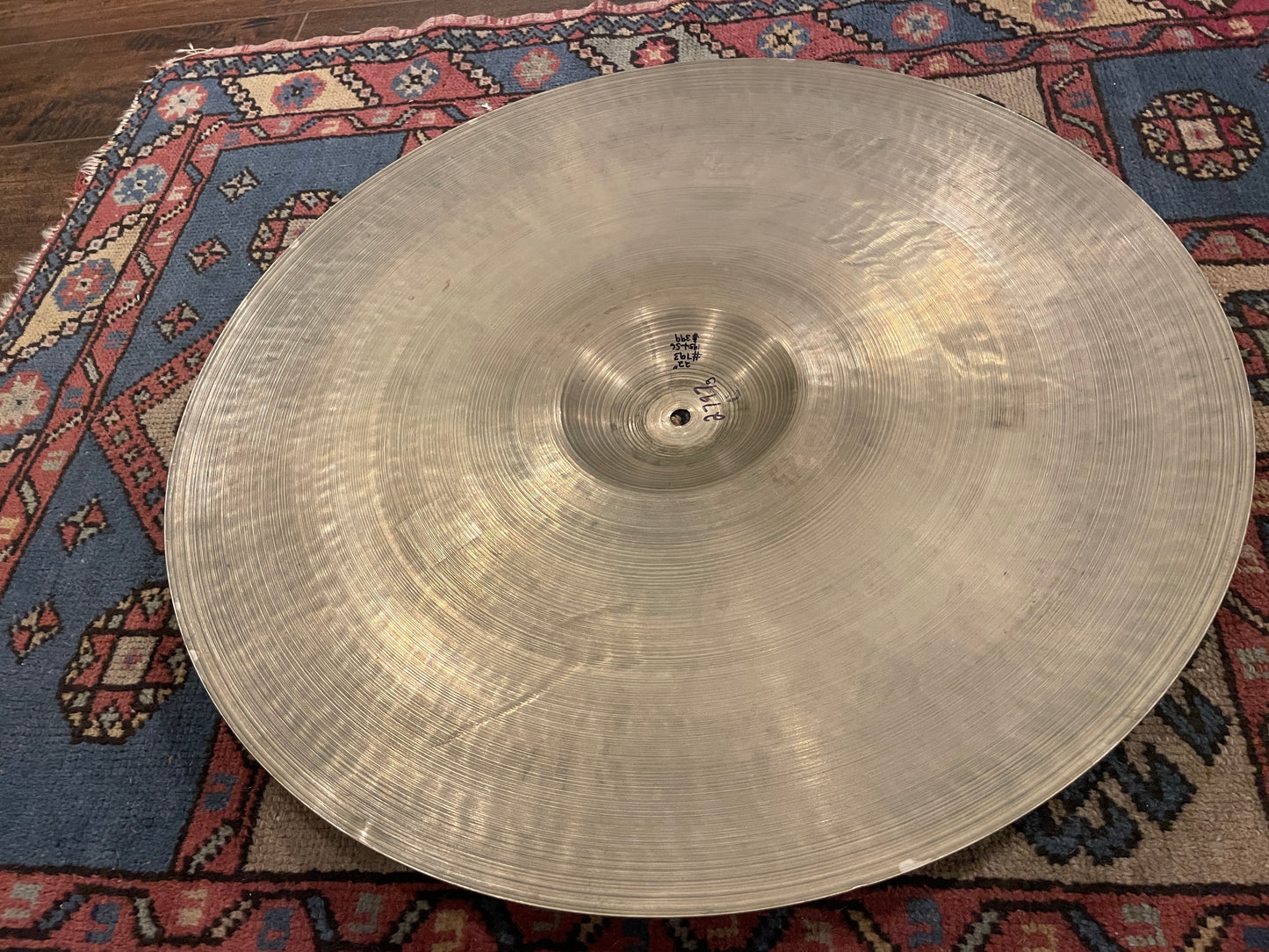 22" Zildjian A 1954-56 Large Block Stamp Ride Cymbal 2797g #793 *Video Demo*