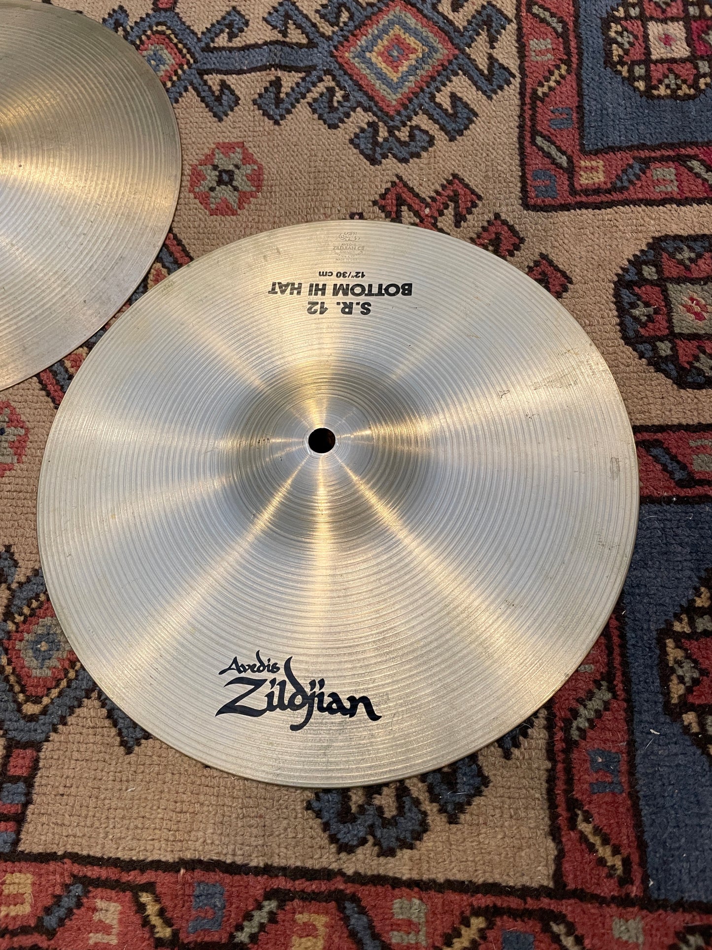 12" Zildjian A Studio Recording S.R. Hi-Hat Cymbal Pair 676g/750g