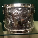 Vintage Made In Japan 8x12 Tom Drum Black Diamond Pearl