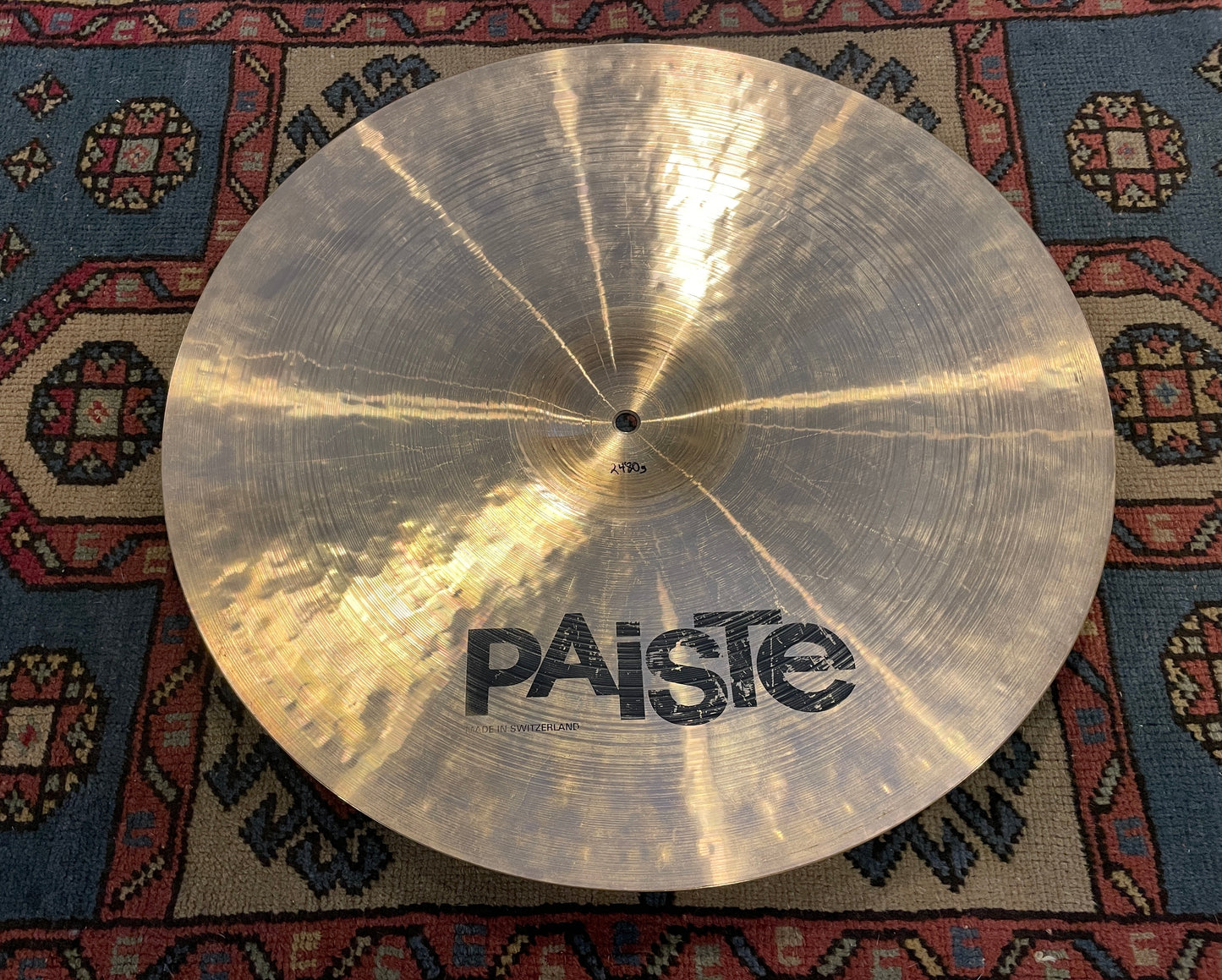 20" Paiste Prototype Ride Cymbal 2480g *Video Demo*