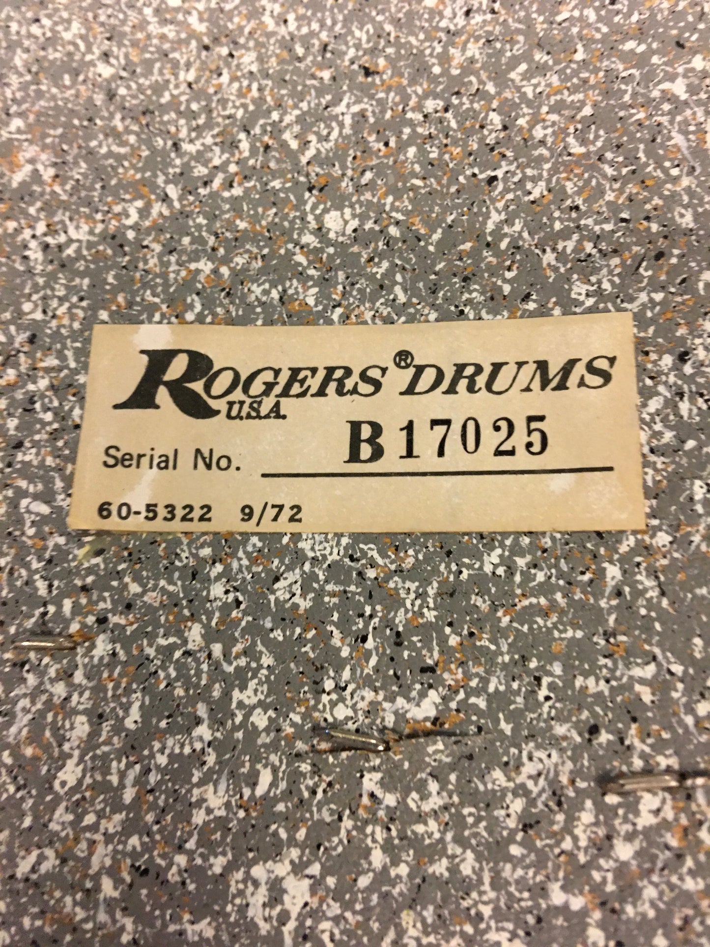 Early 1970s Rogers Celebrity Swivomatic Drum Set Koa 22/13/16