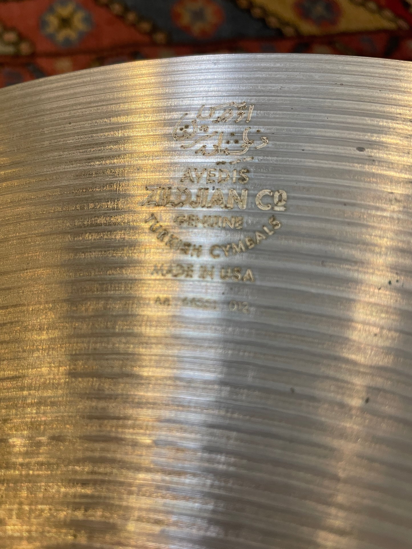 18" Zildjian A Medium Thin Crash Cymbal 1496g A0232