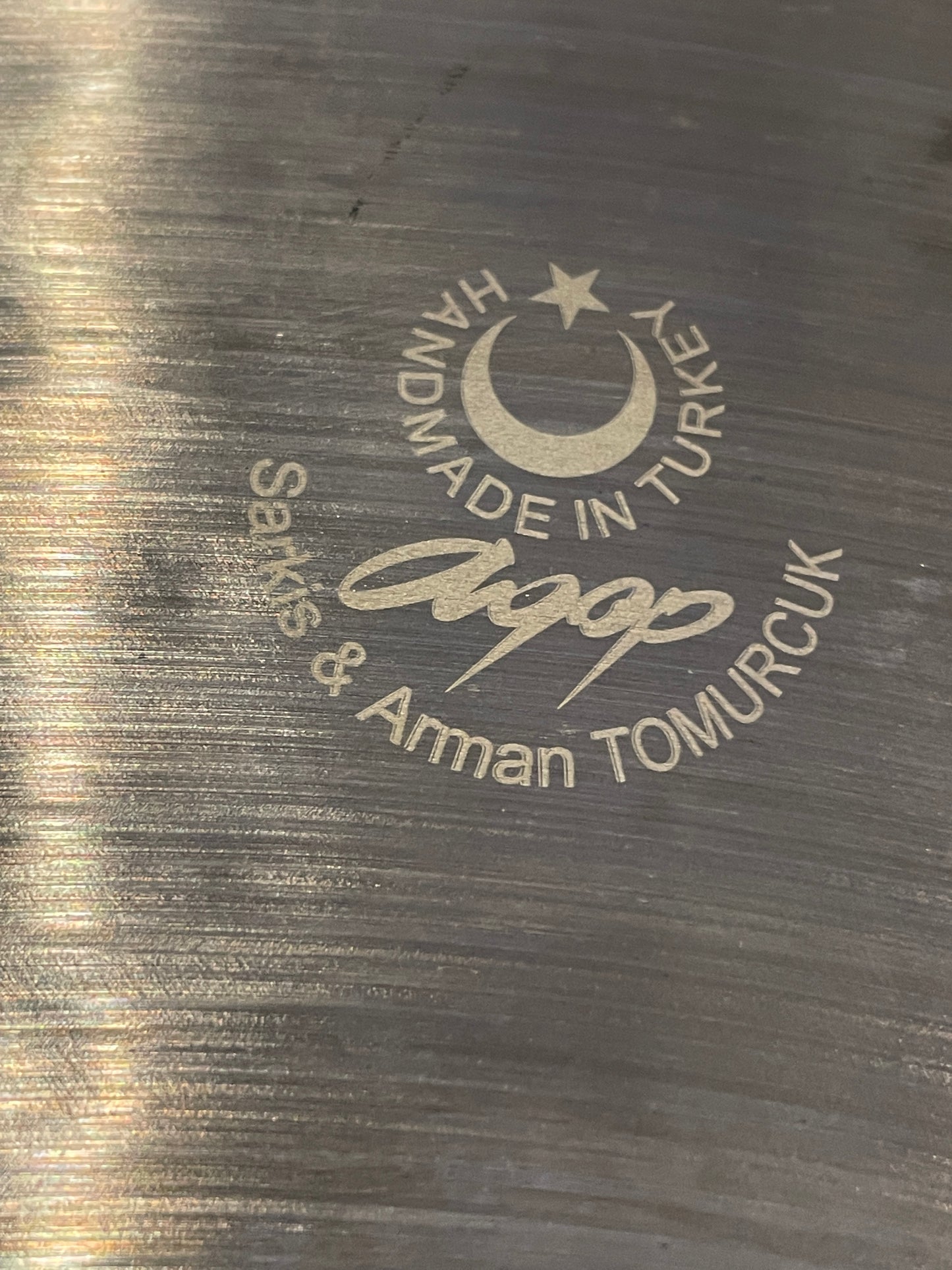 20" Istanbul Agop Traditional Dark Crash Cymbal 1698g *Video Demo*