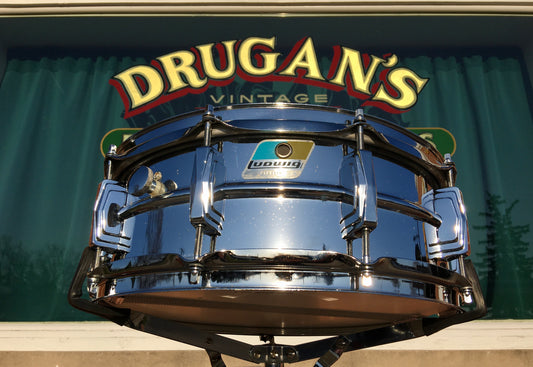 1979-80 Ludwig 5x14 Supraphonic LM400 Snare Drum