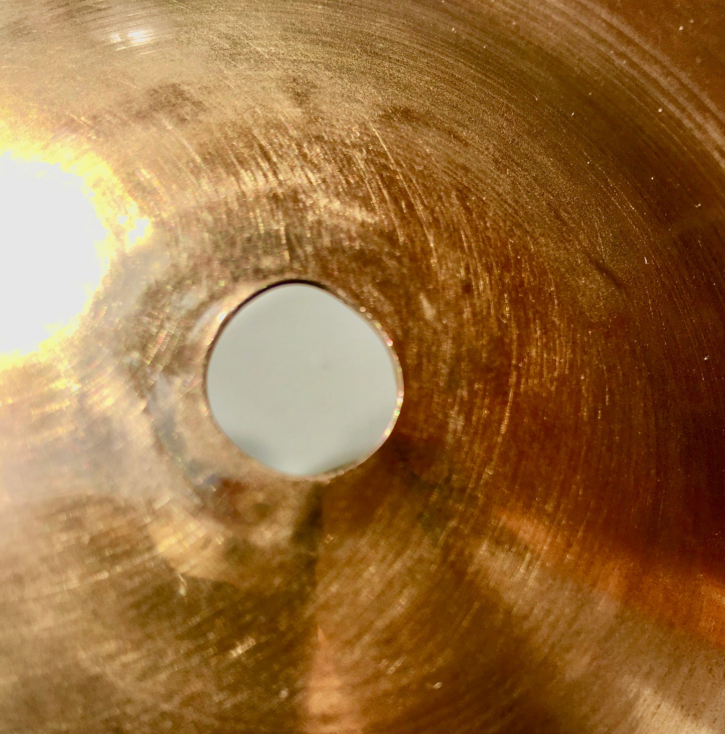 15" Vintage Zildjian Trans Stamp Single Hi Hat 914g