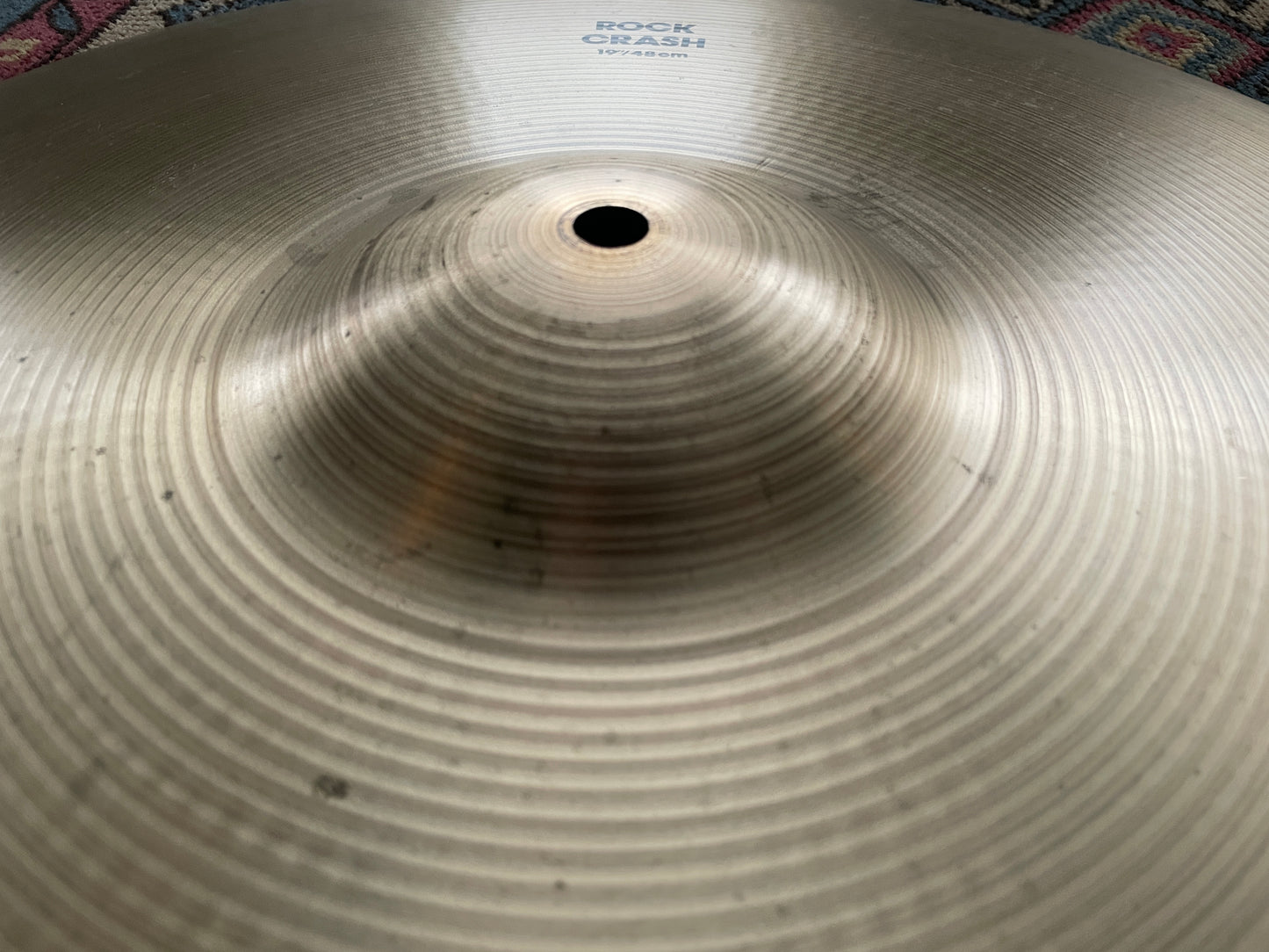 19" Zildjian A Rock Crash Cymbal 1998g *Video Demo*