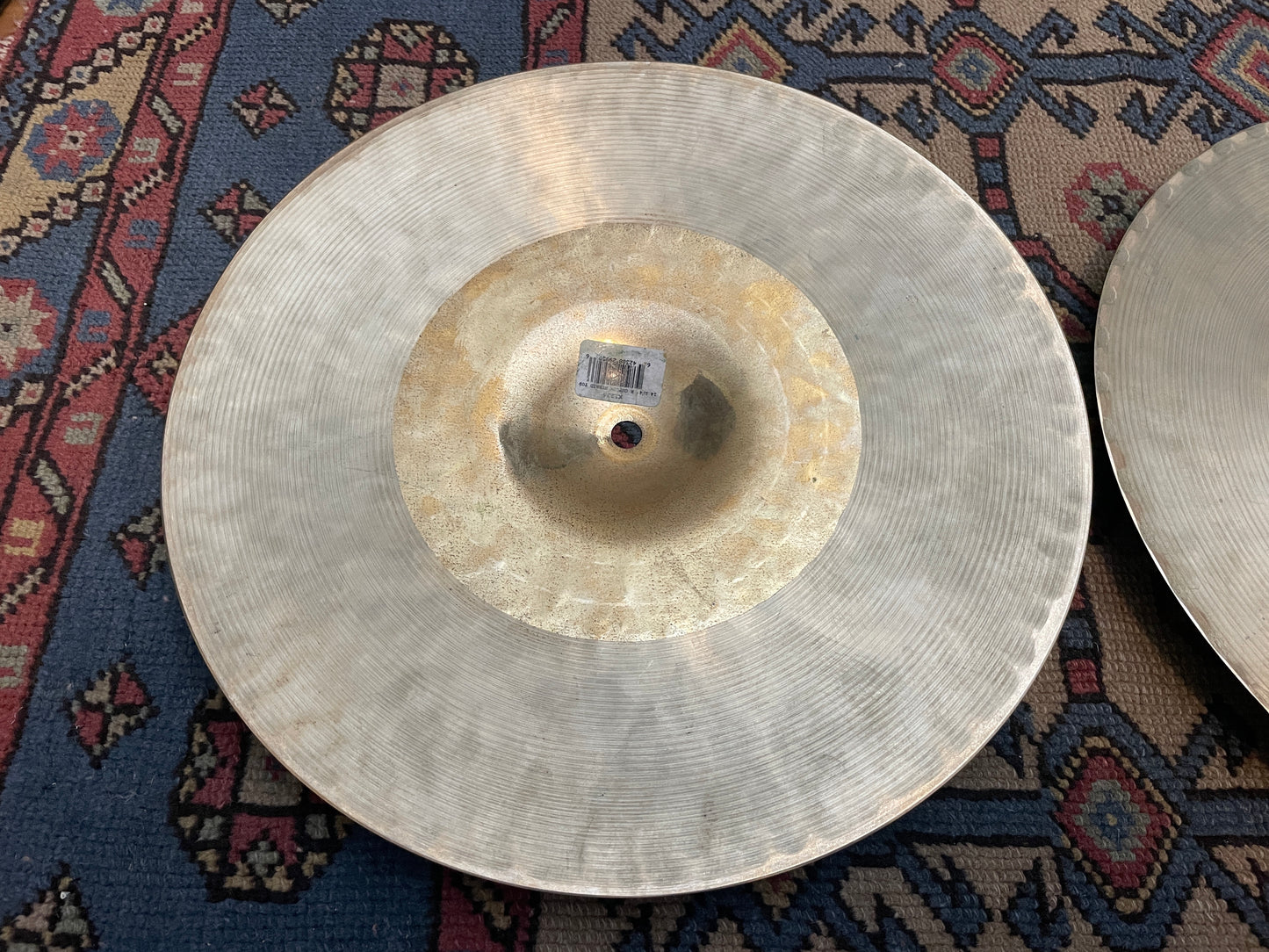 14-1/4" Zildjian K Custom Hybrid Hi-Hat Cymbal Pair 1114g/1340g