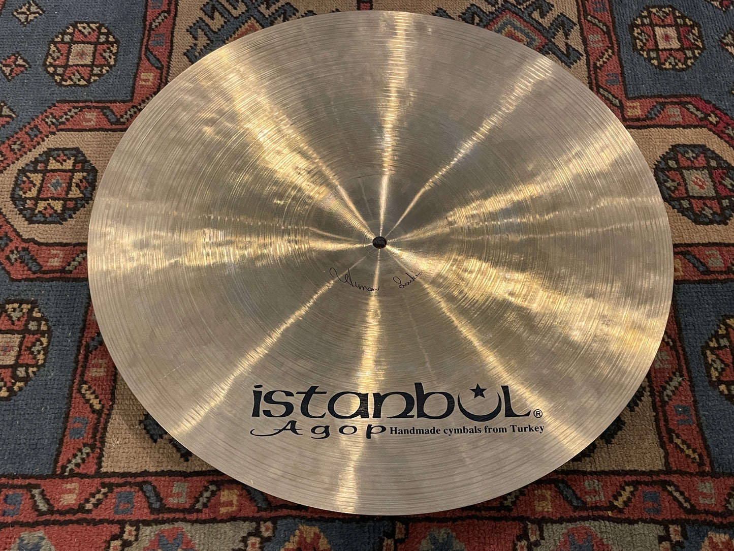 20" Istanbul Agop Traditional Dark Crash Cymbal 1698g *Video Demo*