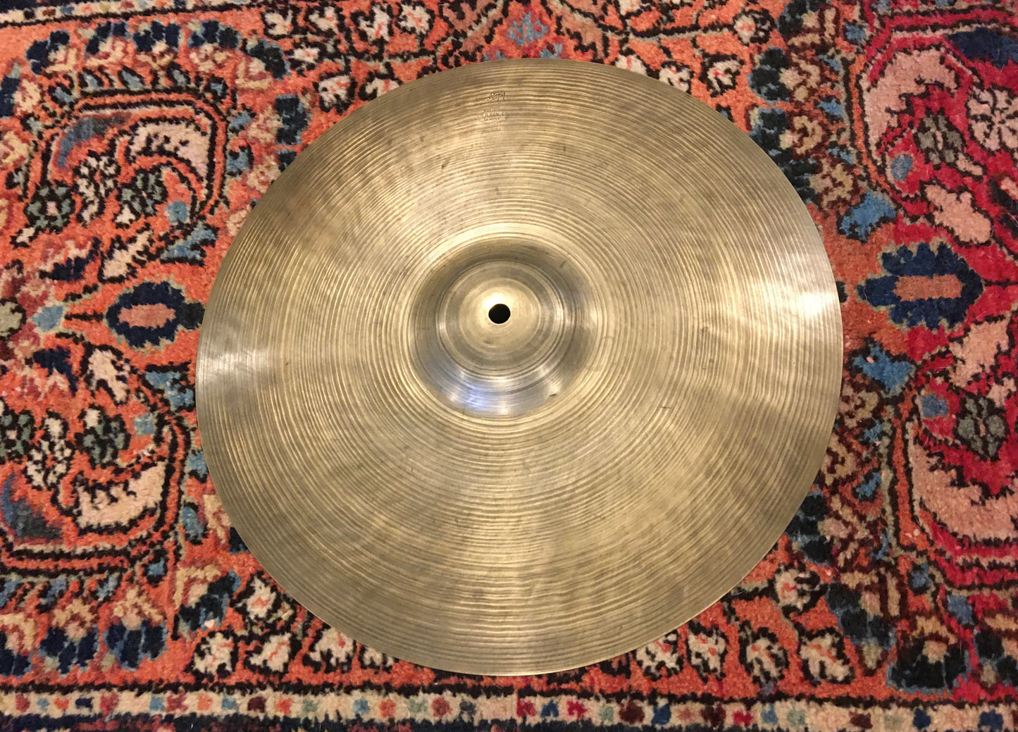 14" Zildjian A 1929-40 1st Stamp Small Ride / Single Hi-Hat Cymbal 1176g #154 *Sound File*