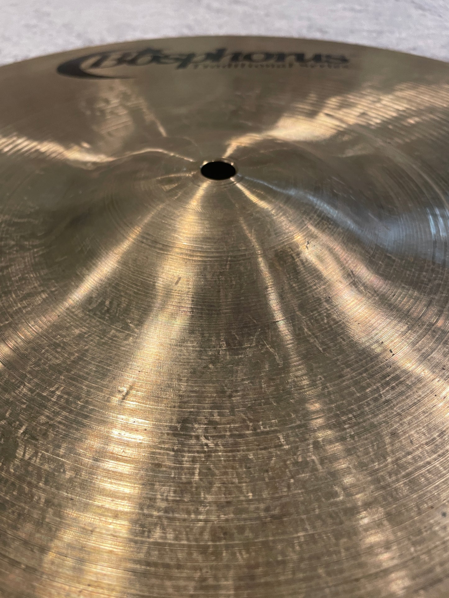 19" Bosphorus Traditional Series Thin Ride Cymbal 1554g