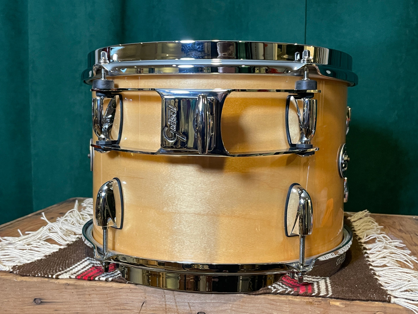 Gretsch Renown 8x12 Tom Drum Single Gloss Natural