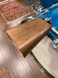 Vintage Slingerland 6" Copper Cow Bell w/ Bass Drum Mount