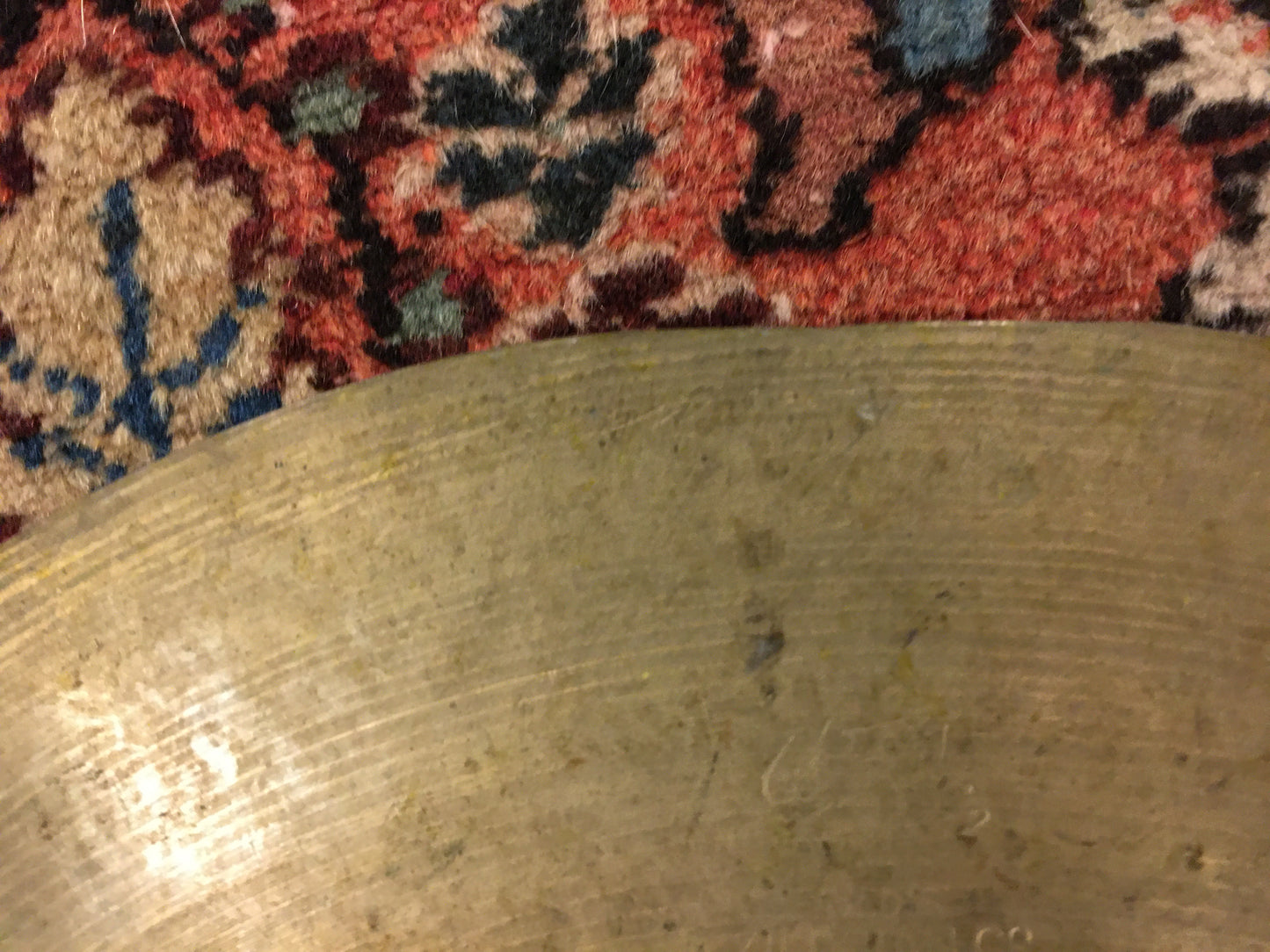 14" Zildjian A 1940s-50s Trans Stamp Crash / Splash Cymbal 464g