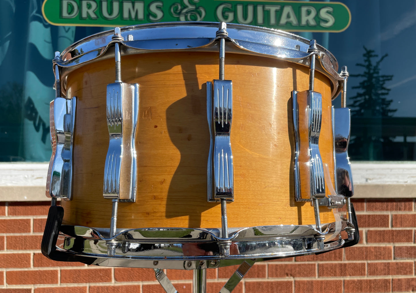 1979-1980 Ludwig 8x14 Coliseum Snare Drum Thermogloss 12-Lug