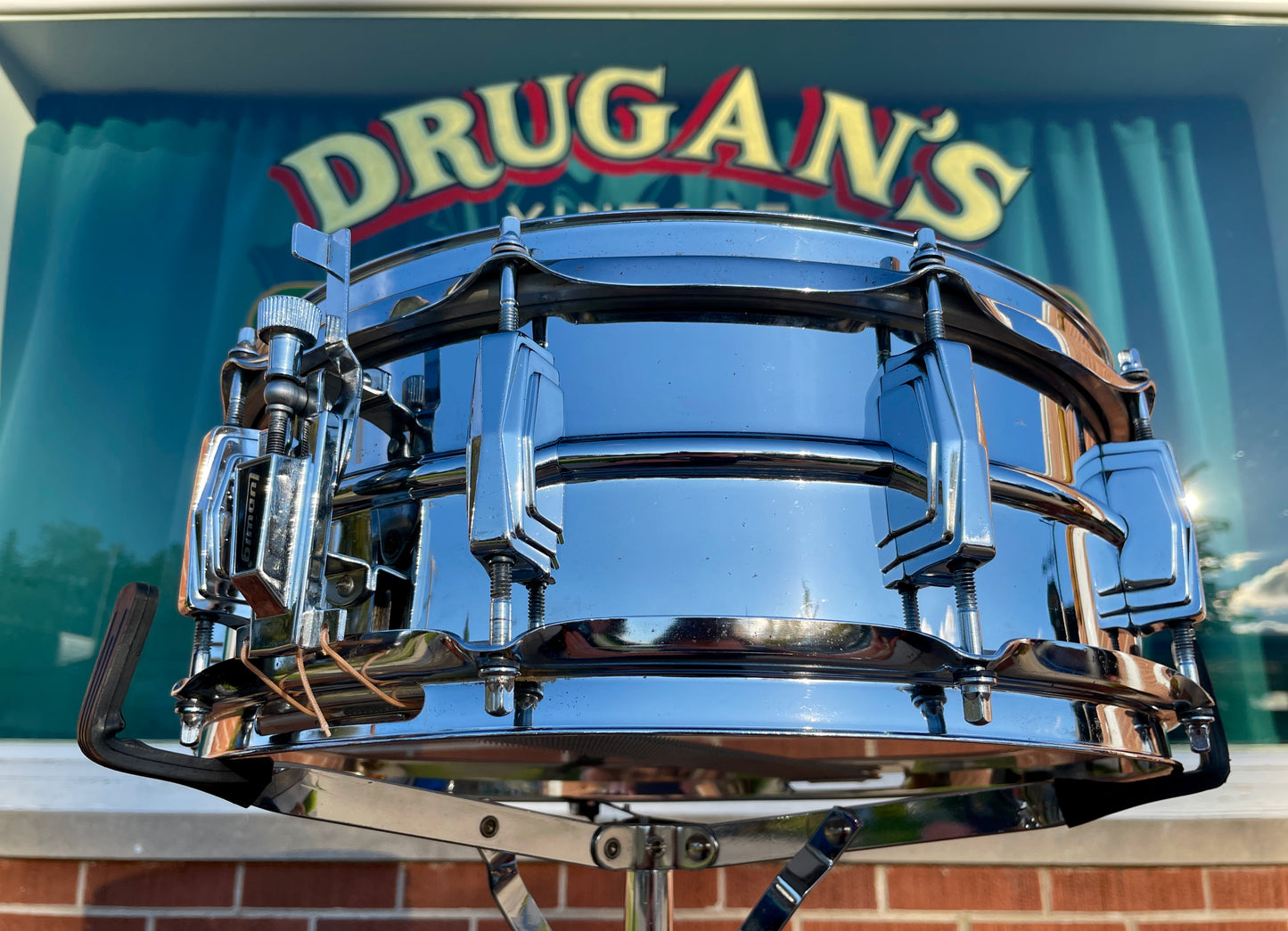 1970s Ludwig LM400 5x14 Supraphonic Snare Drum