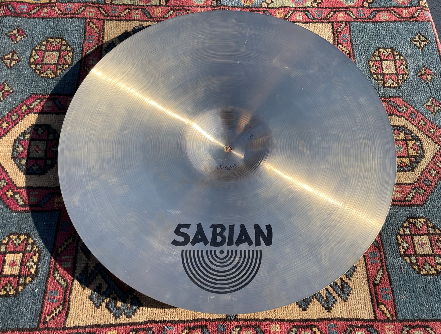 21" Sabian Hand Hammered HH Vintage Ride Cymbal 2258g