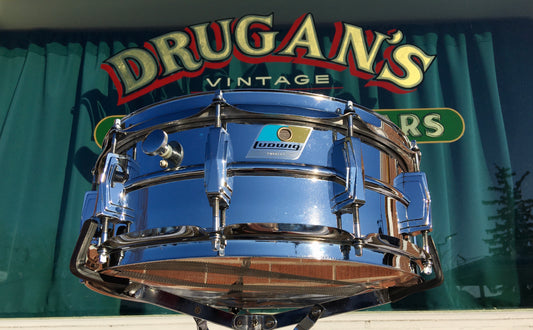 1970s Ludwig 5x14 LM400 Supraphonic Snare Drum
