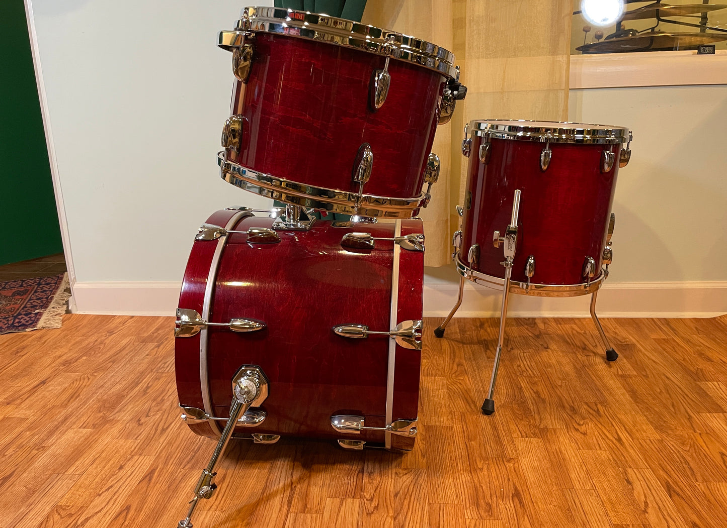 Gretsch USA Custom Bop Drum Set Rosewood Gloss 18/12/14