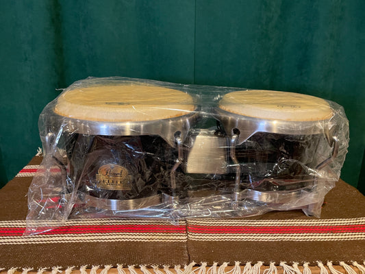 New Pearl Elite Series Fiberglass Bongos Black