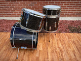 1964 Ludwig Club Date Drum Set Black Galaxy 20/12/14/5x14