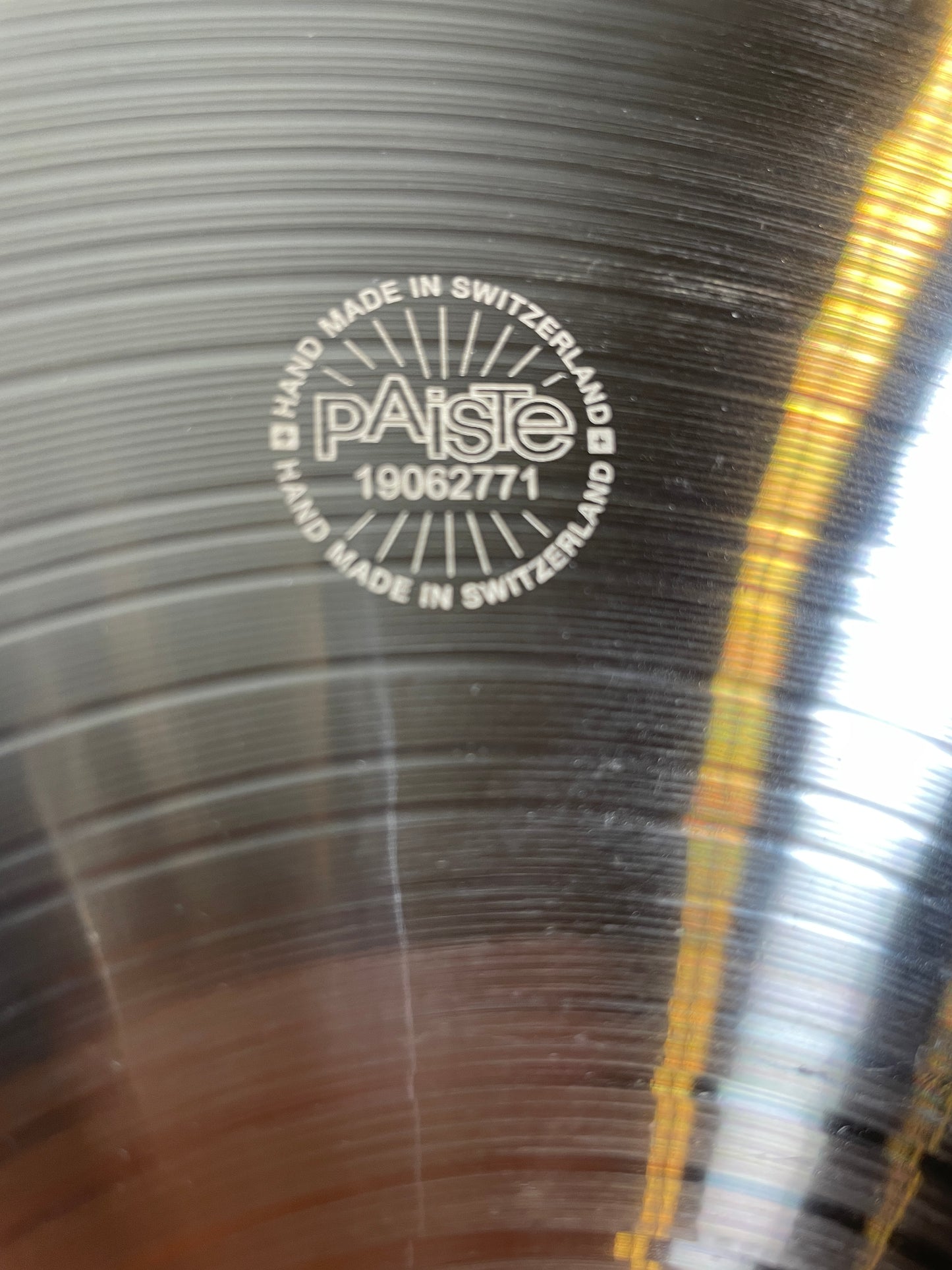 19" Paiste 2002 Crash Cymbal 1678g