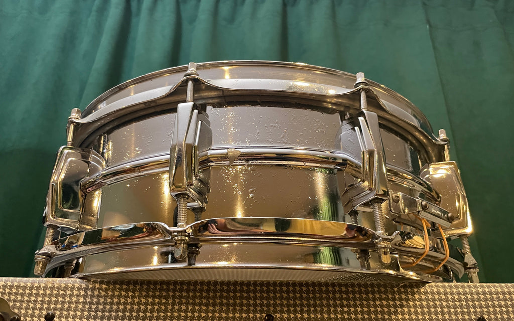 1970s Ludwig LM400 5x14 Supraphonic Snare Drum Drugan's Drums & Guitars