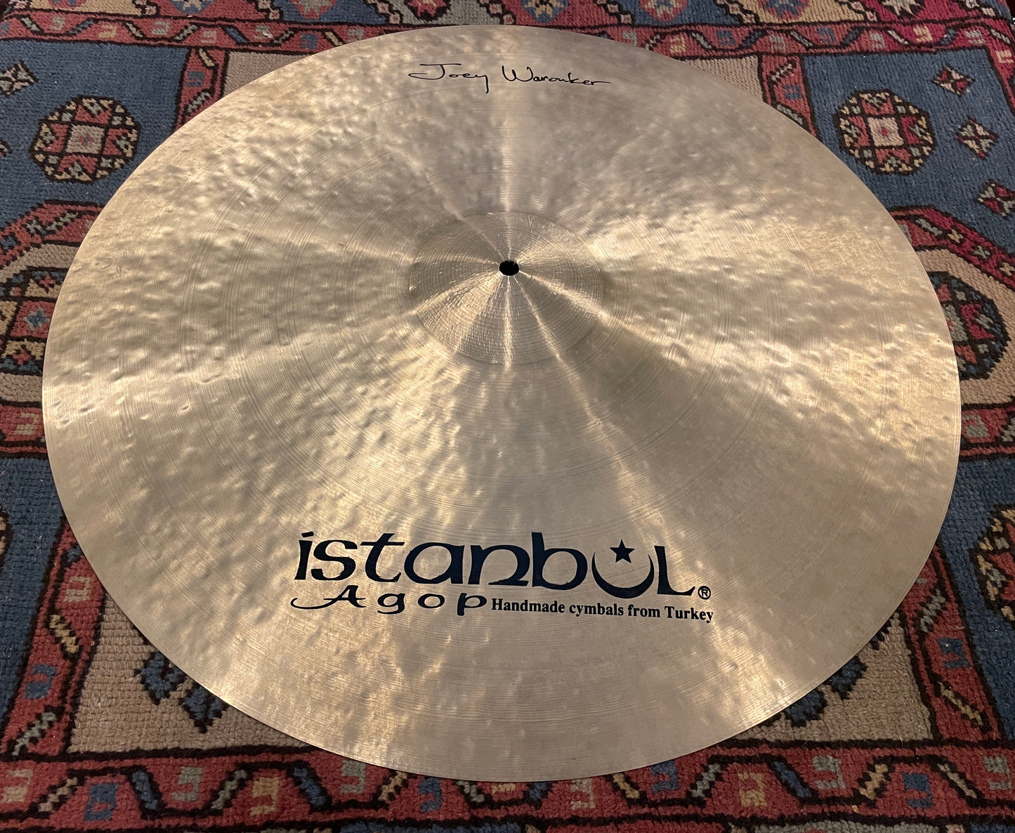 24" Istanbul Agop Joey Waronker Ride Cymbal 3265g