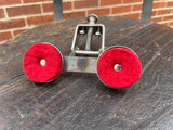 1930s-1940s Slingerland Dual Red Felt Tone Control Muffler