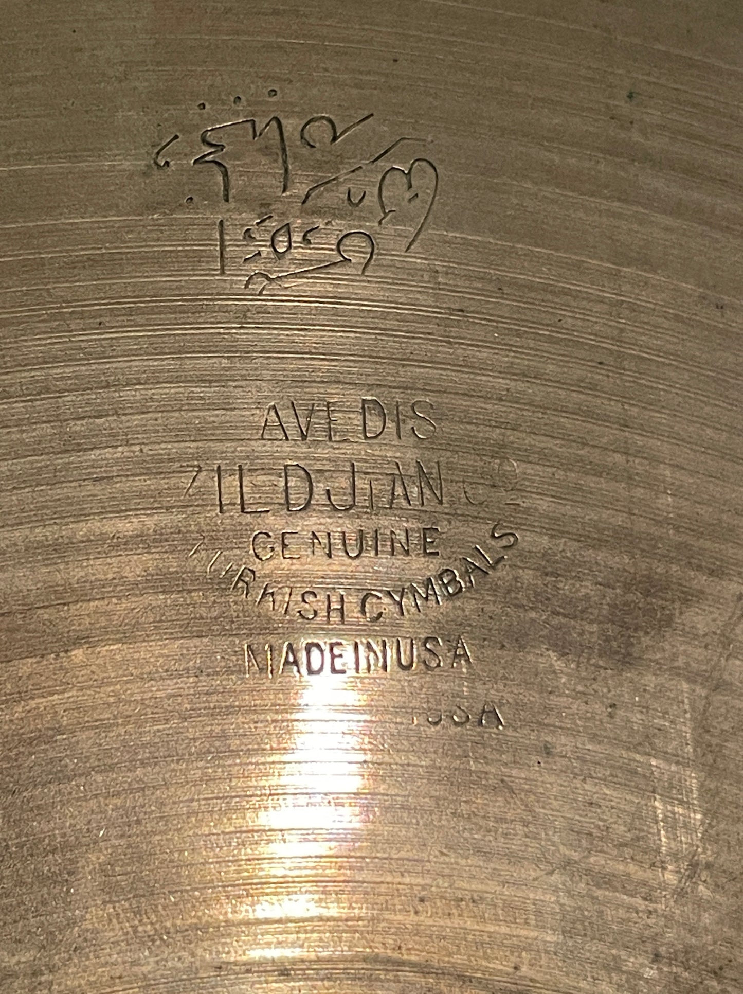 Vintage Zildjian Splash 1340 Grams